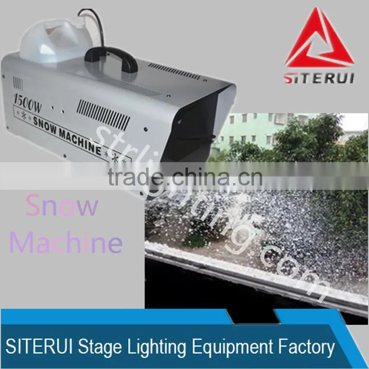 Hot selling 1500W Snow machine Indoor and Outdoor Remoted Control Snow machine