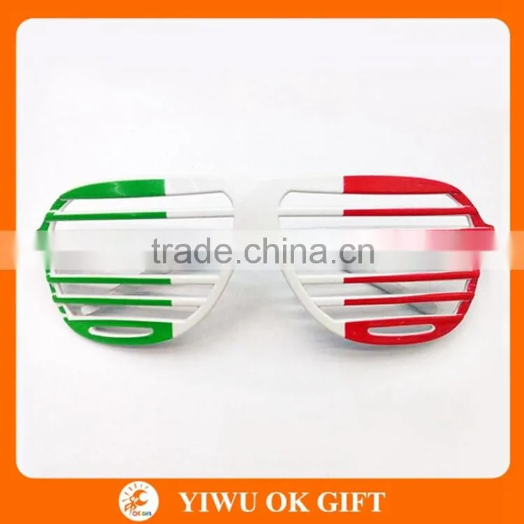 wholesale 2016 hot crazy party glasses & flag glasses