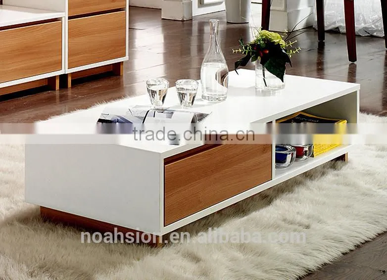 wood coffee table