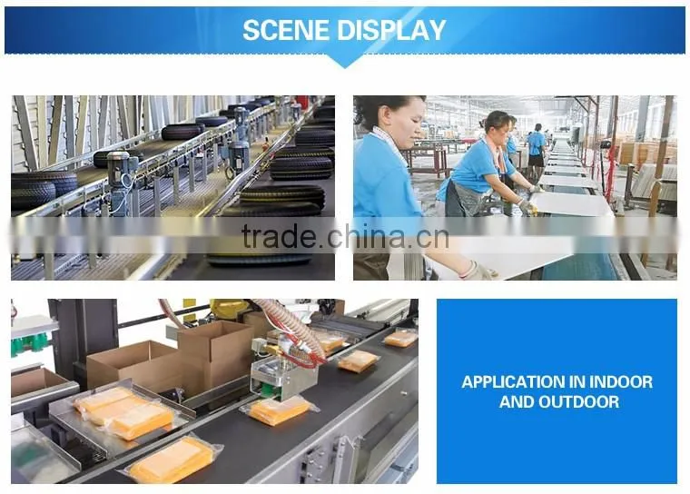Light duty industrial pvc conveyor belt for food conveying