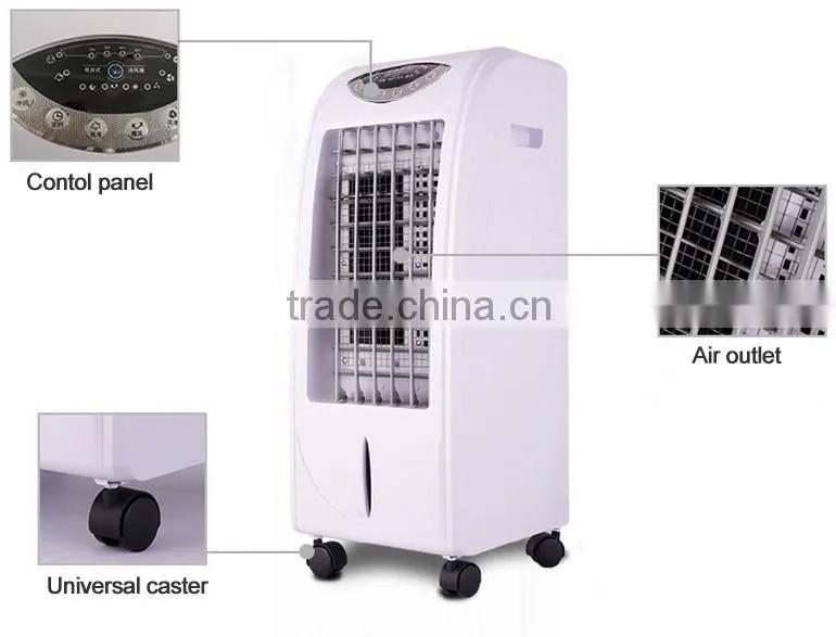 Fashion Style White Portable Evaporative Air Cooler and Mist