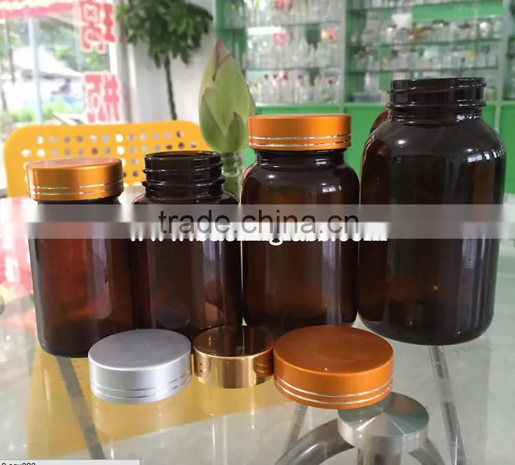 30ml amber medicine liquid glass bottle pharmaceutical jar