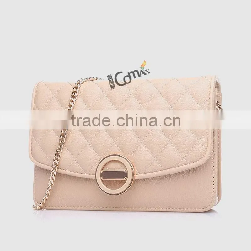 Fashion Gold Stainless Steel Metal Strap Chain For Purse