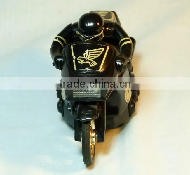 plastic pvc pull-back motorbike man toys;customized plastic motorbike toys men for boys;oem motorbike plastic toys maker