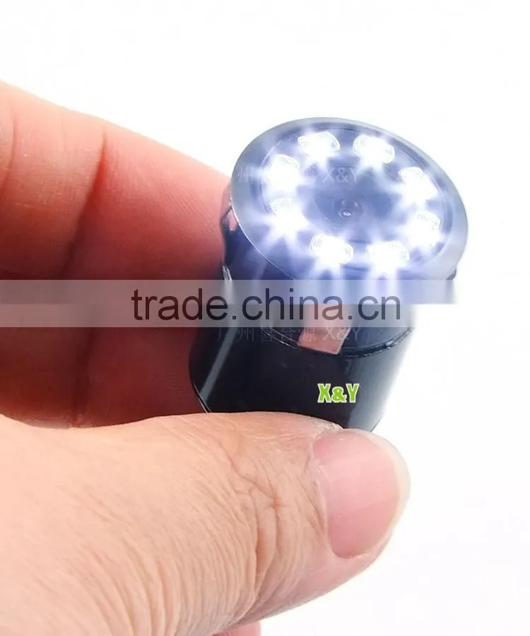 DC12 V universal 18.5mm 8 LED nightvision car back view camera mini car camera XY-1289LED