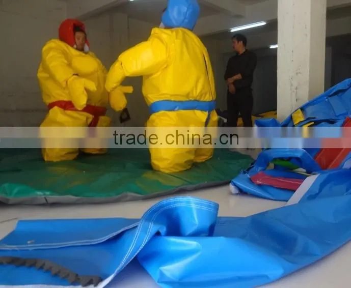 2016 foam padded sumo suits/sumo wrestling suits for sale