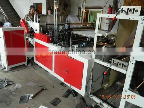 GBDR-600 Two Lines Servo Motor Control Roll Trash Bag Making Machine/ Garbage Bag Making Machine