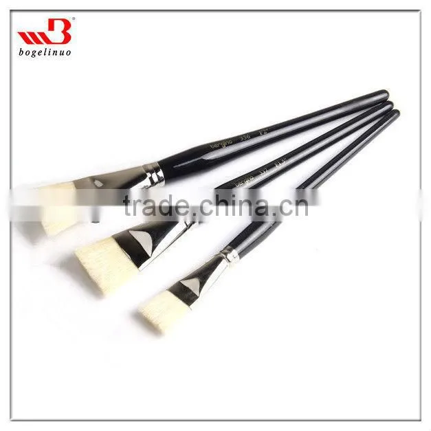in stock BGN-336 Bergino professional flat shape bristle artist brush in stock