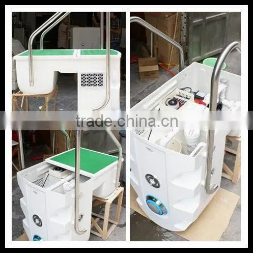 Auto-clean smart integrated swimming pool filter system