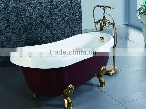 Classical small bathtub sizes(1550x730x700mm)