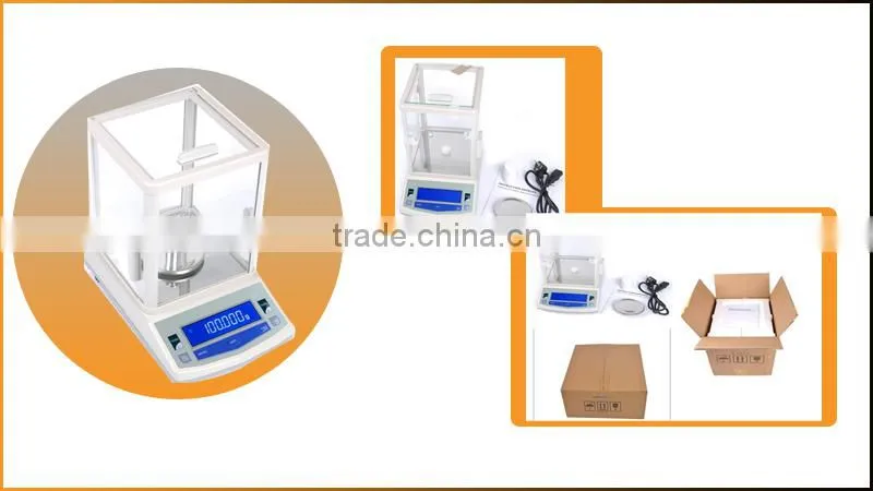 1mg 300g max load cell sensor LCD display lab new balance weighing scale