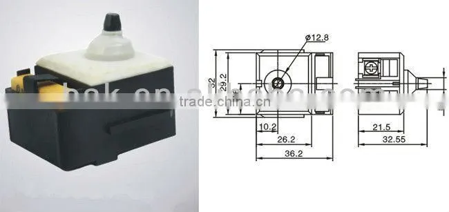 electric power tools parts switch for Dewalt 125,angle grinder switch