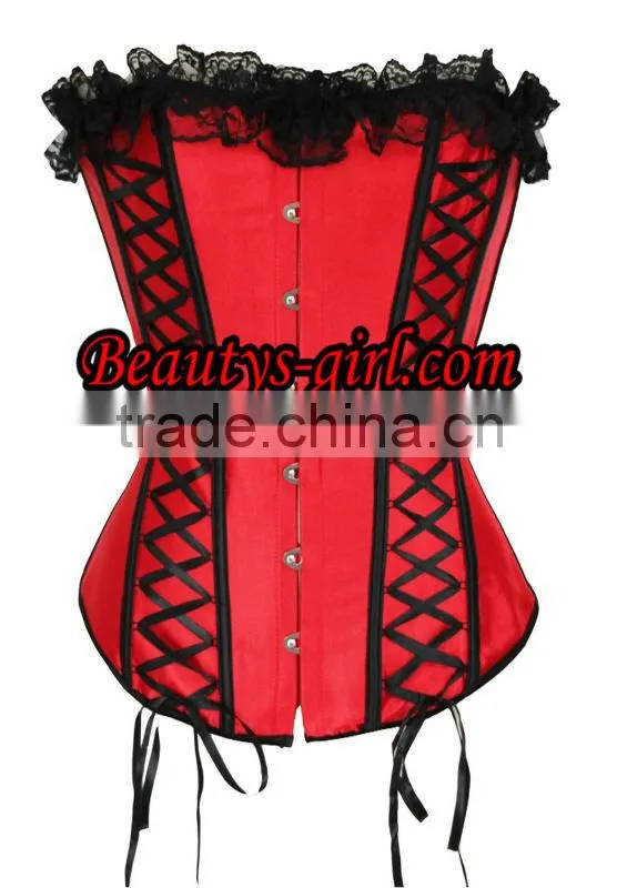 sexy painting corset sweet ladies outwear sexy busty corset bustier