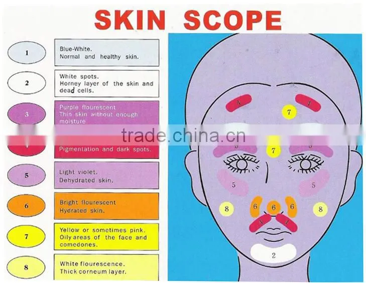 hair style video digital skin analysis system professional skin analyzer with OPT laser