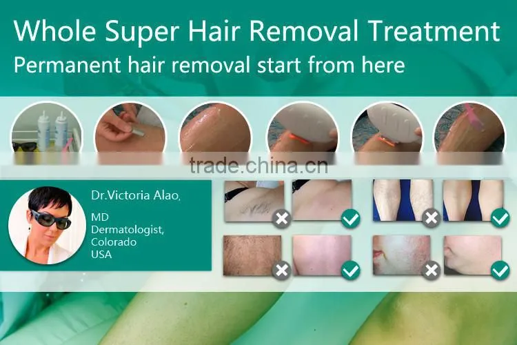 3 Handles Shr Ipl Laser Hair Removal Acne Removal Equipment