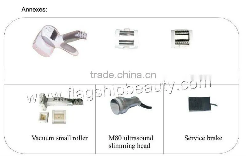 2014 weight loss system vacuum motor roller cavitation slimming machine