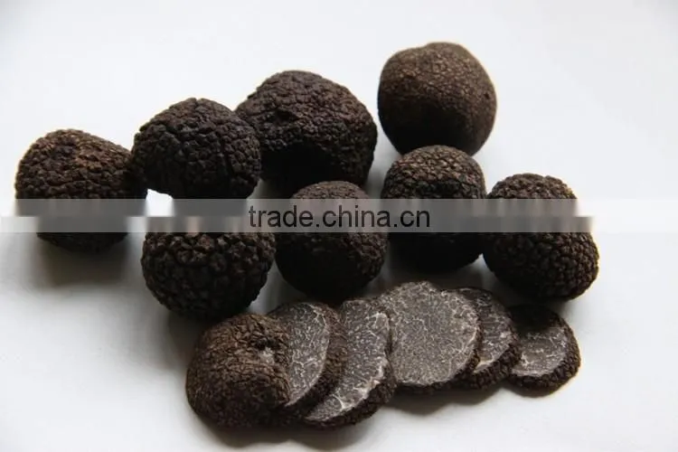 deep frozen black truffle