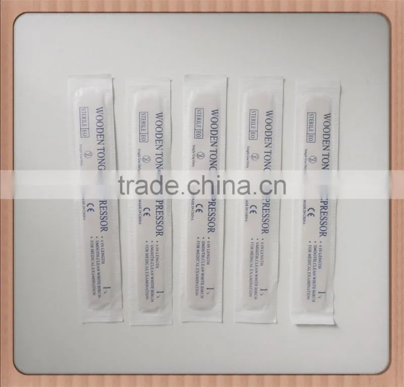 150*18*1.6mm Disposable Wooden Tongue Depressor
