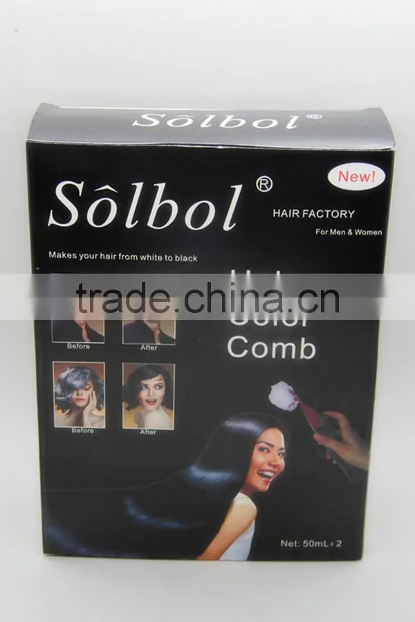 Magical Hair Color Comb With Black Color