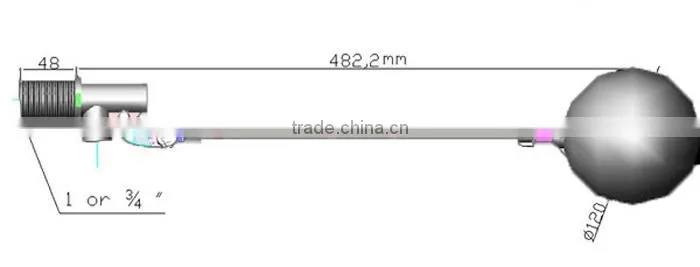 MR20EL water dispenser float valve