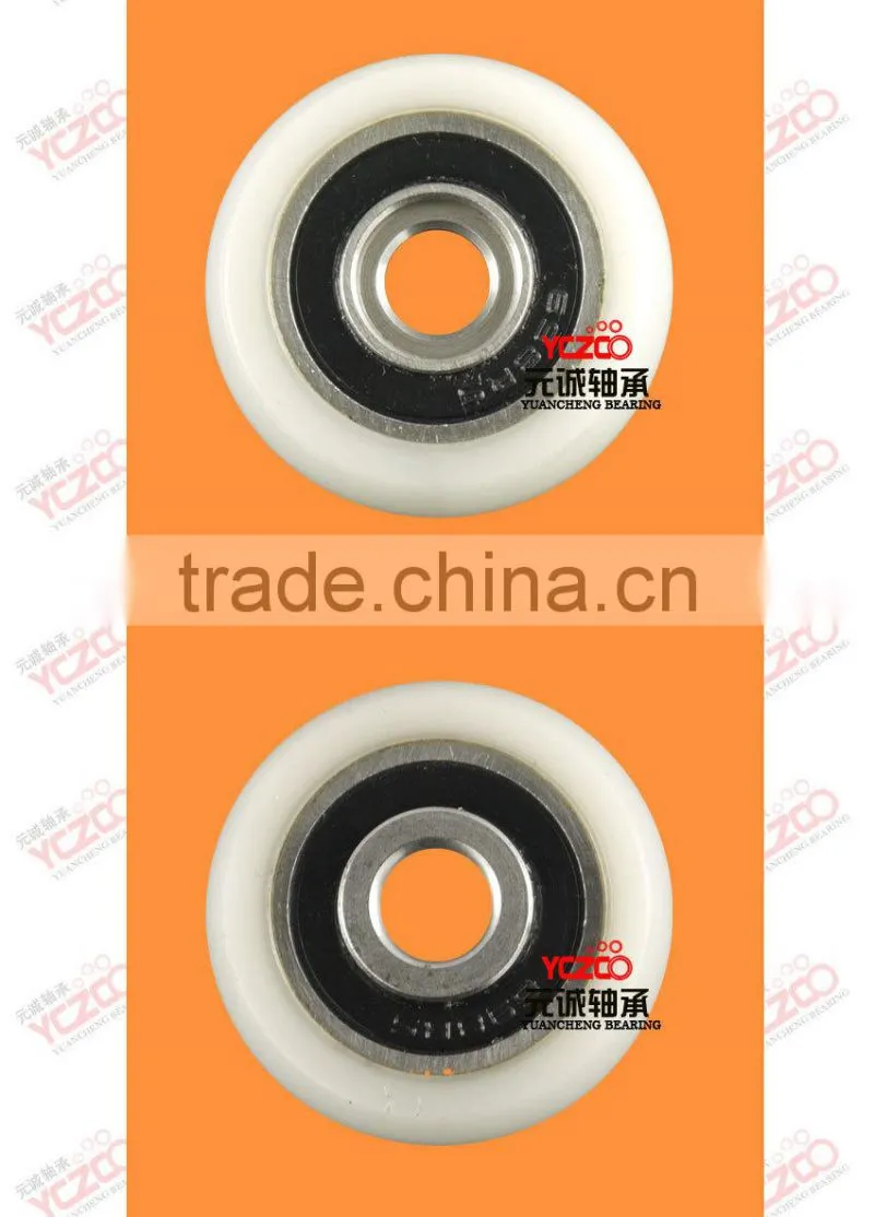 698zz ball bearing glass shower door wheel