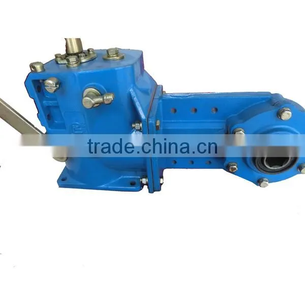 Mini gear box for mini tillers