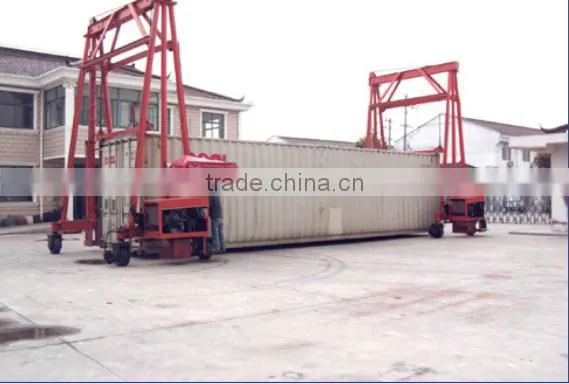 low lifting container crane used for low height environment