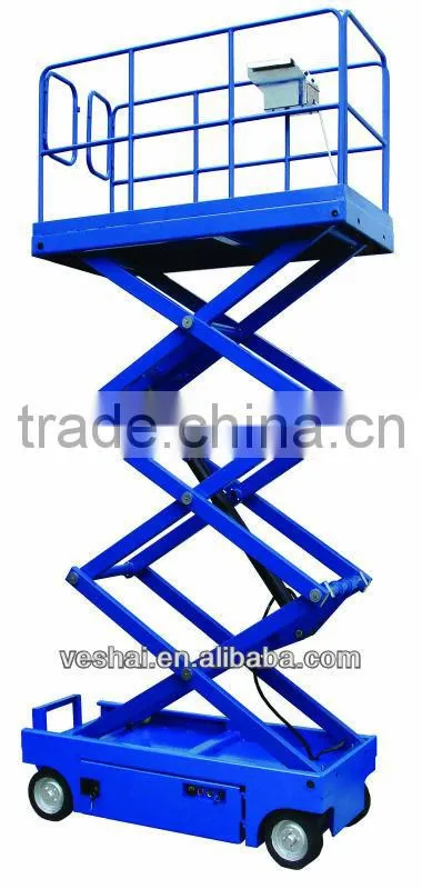 Self propelled electric work platform for warehouse, factory, decorating VH-EPW-20/40