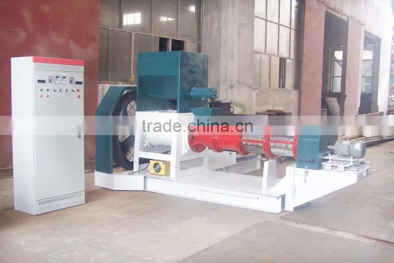 Fish farm use fish feed mill