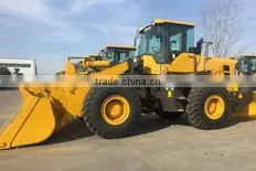 China Articulated frame LG953 5 ton wheel loader , big brand in China