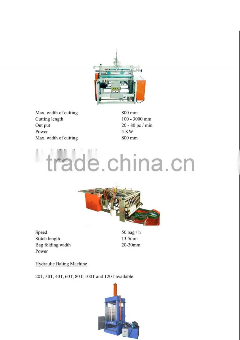 Keestar rice flour ppwoven bag sewing line