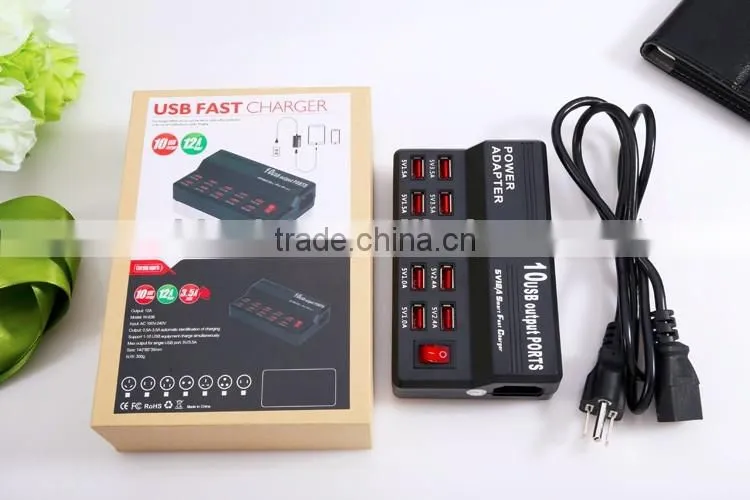 USB FAST CHARGER PORTABLE USB CHARGER MULTI-PORT USB CHARGER