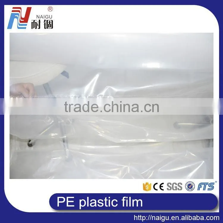competitive price heavy clear pe plastic bags in roll