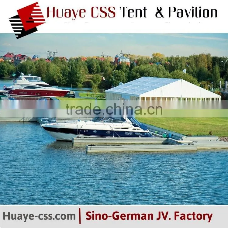 Newest luxury wedding tent marquee party tent with lining and lights for decoration for sale