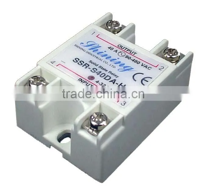 SSR-S40DA-H Taiwan 40A Panel Mounting DC to AC Solid State Relay