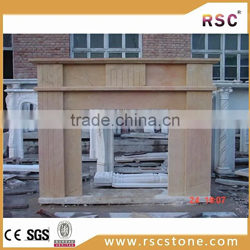 Fireproof material fireplace mantels