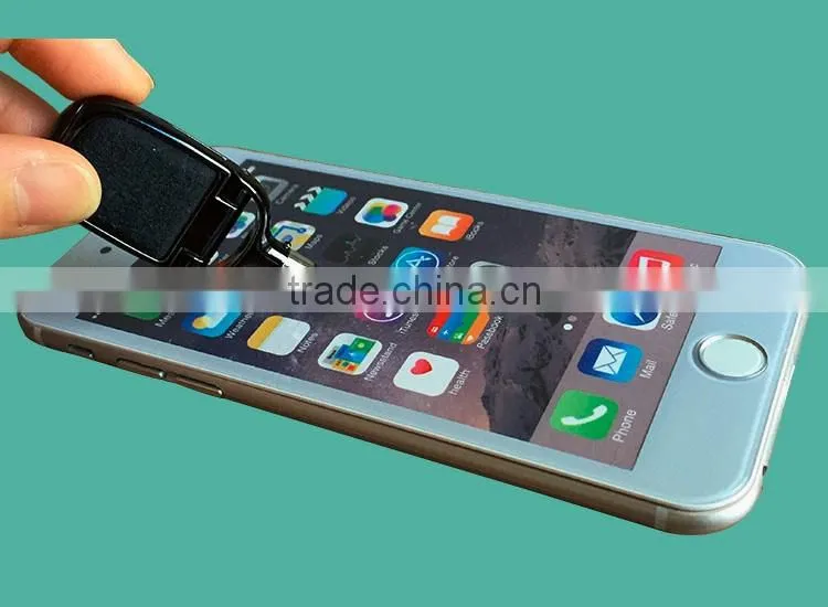 Multifunctional mobile phone stand ,mobile phone screen cleaner, mobile phone dust plug
