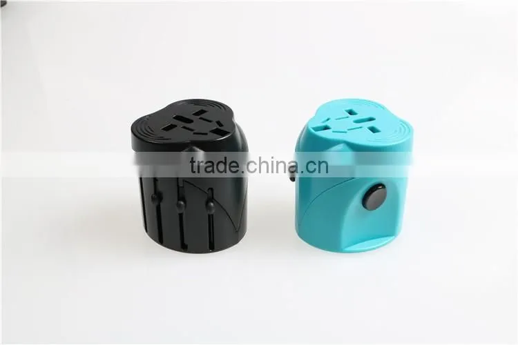 Hot Selling UK US AU EU Plug World International Universal Travel AC Adapter Power Outlet Travel Adapter