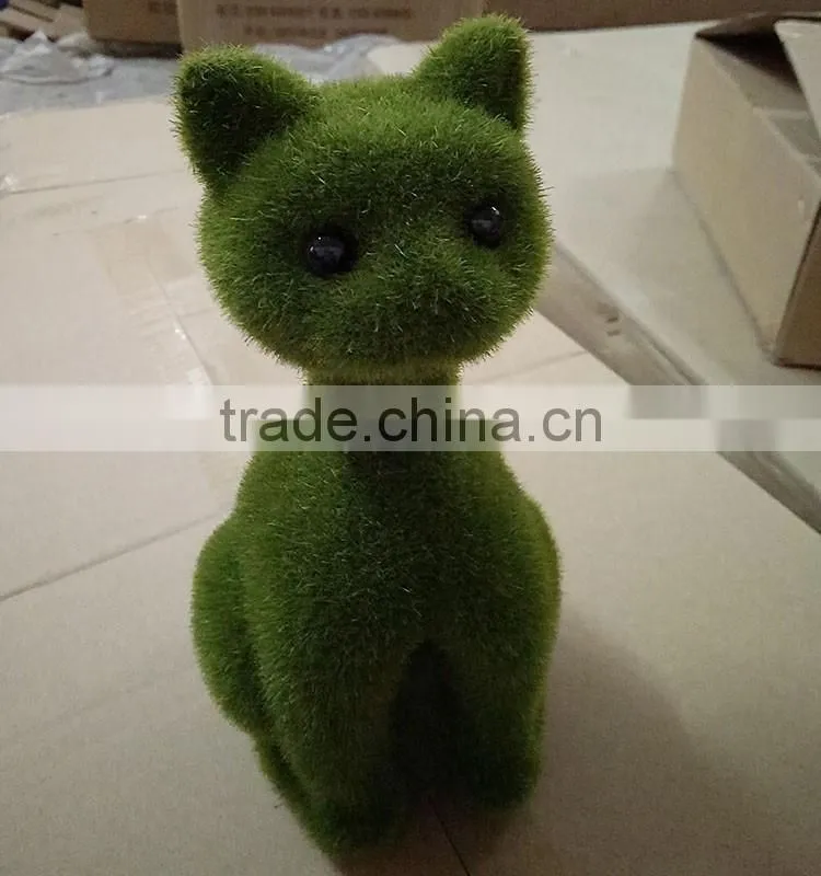 Chiese manufacturer garden decorative artificial moss animal