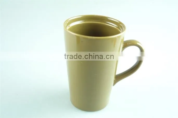 Ceramic /stoneware gift mug colored mugs in stock for sale cheap price