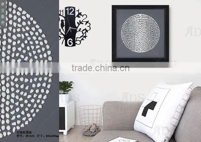 Framed Handmade Stone Art Hotel Decorative Wall Art