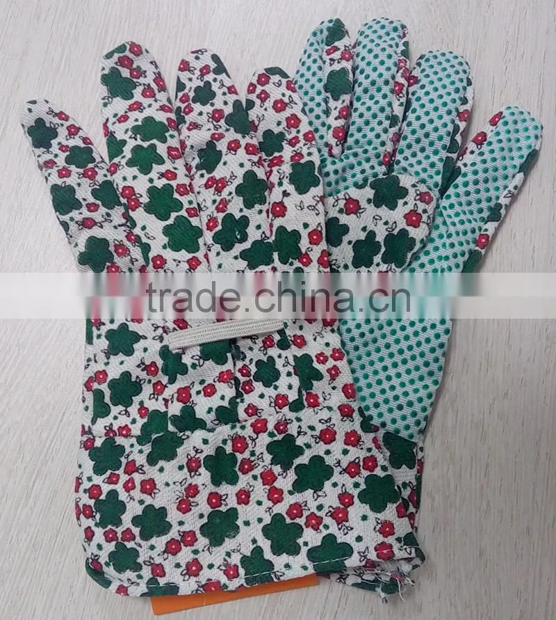 DDSAFETY Wholesale Cheap Green Gardening Glove