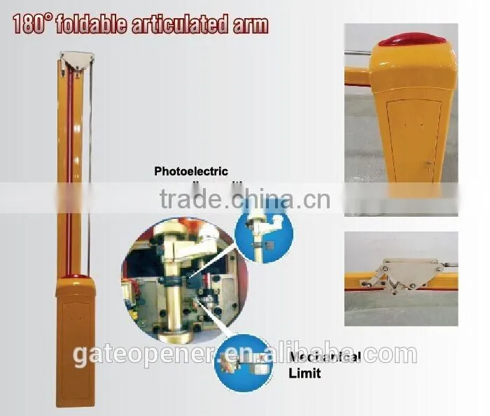 parking management low noise barrier gate price