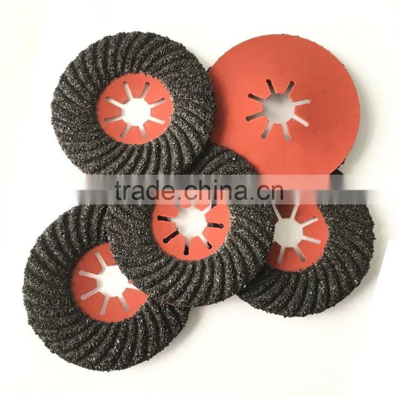 5" 125MM Semiflex Grinding Disc Wheel Abrasive Silicon Carbide Aluminium Oxide Sanding Fibre disc Resin Sand Wheel