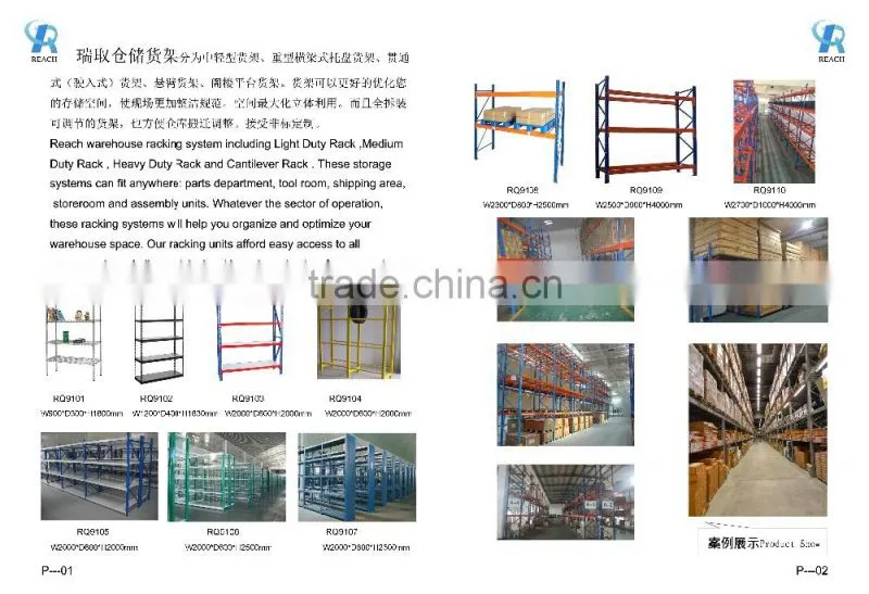 Q235 Heavy duty warehouse rack made in china