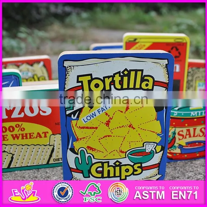 2016 new design children educational toy wooden play dominoes W15A074
