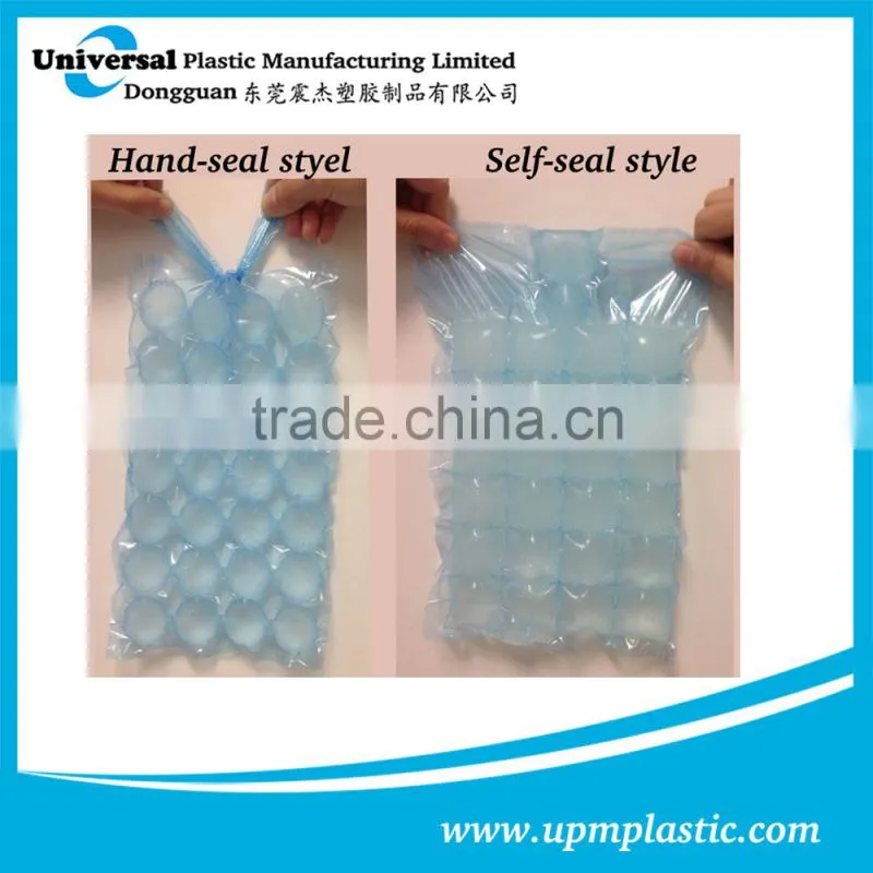 Food grade disposable plastic LDPE ice bag