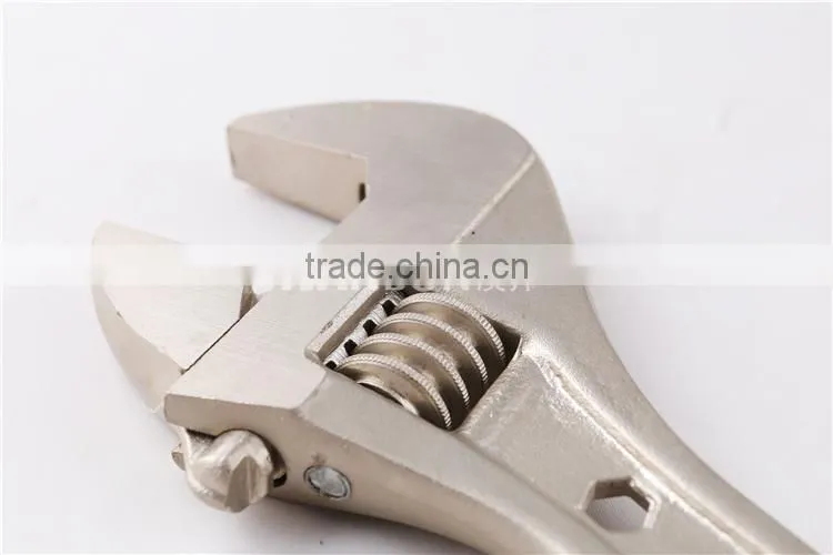Multifunction plastic handle adjustable wrench/spanner