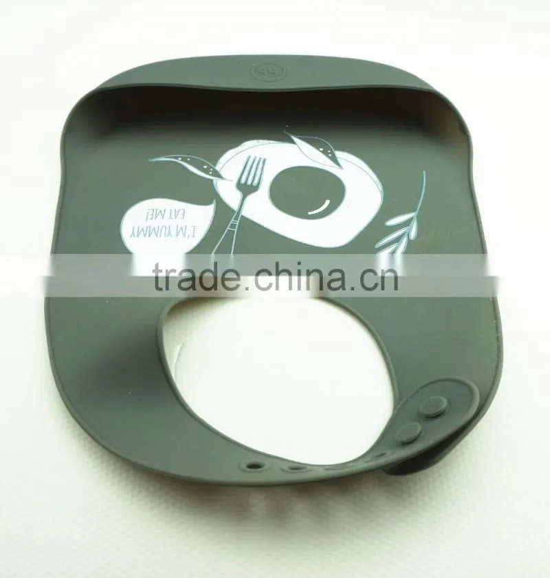 16076 Food Grade Cute Baby Pouchs,Waterproof Promotinal Gift Nice Silicone Baby Bibs,Kids Silicone Bellyband