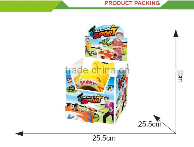 Cheap outdoor sport toy for kids plastic ring frisbee
